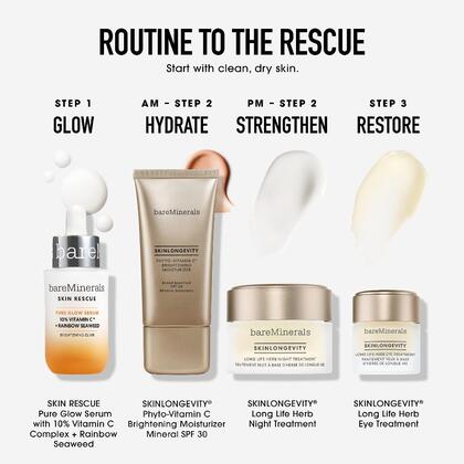 1 PCS BareMinerals SKIN RESCUE Pure Glow Serum  1 of 5 