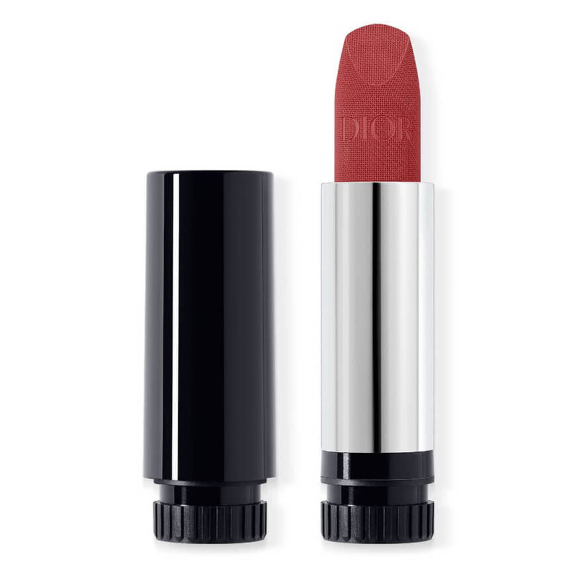 DIOR Rouge Dior Refill Recharge de rouge à lèvres - 2 finis : velvet et satin 1 of 1 Recharge de rouge à lèvres - 2 finis : velvet et satin