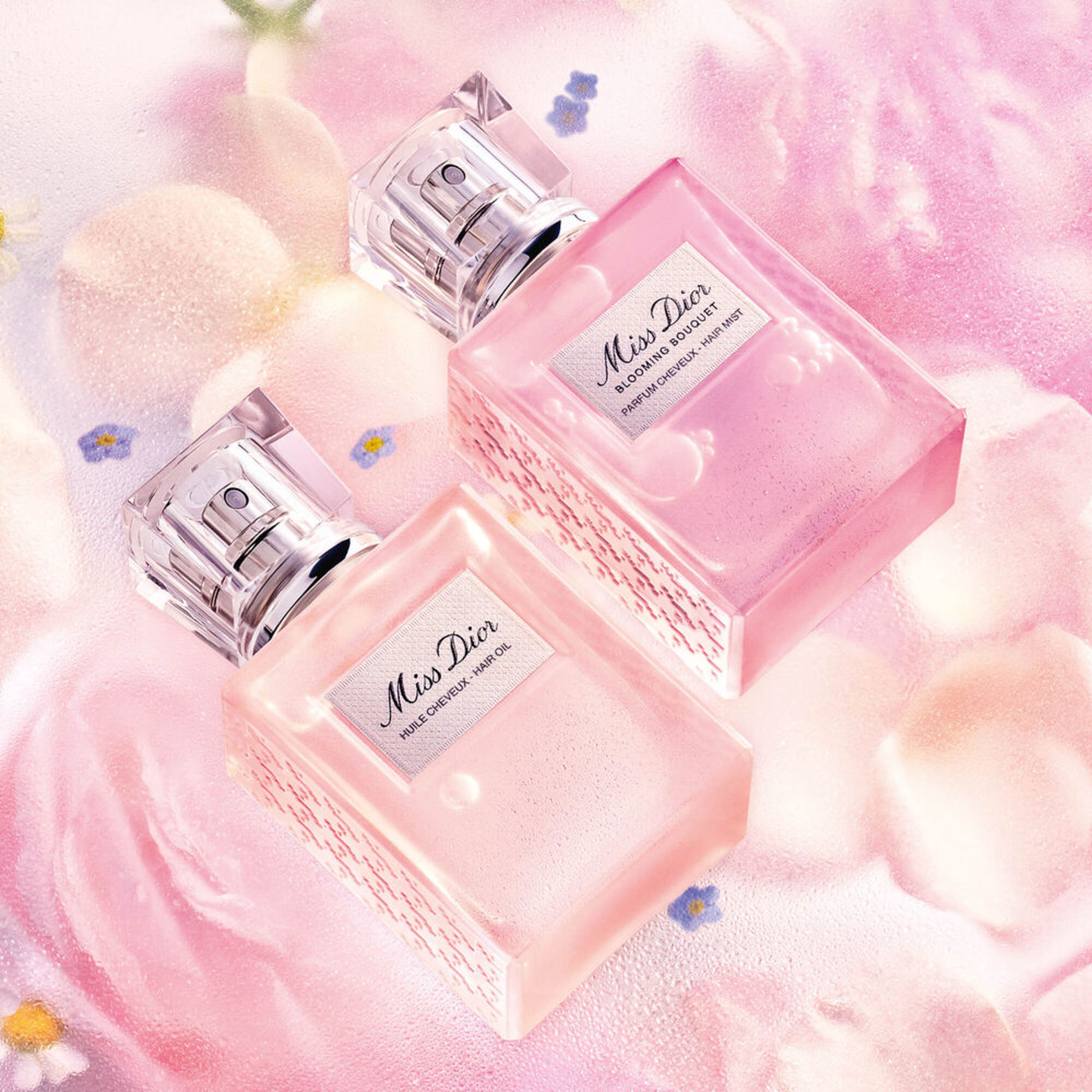 Huile pour cheveux parfumée