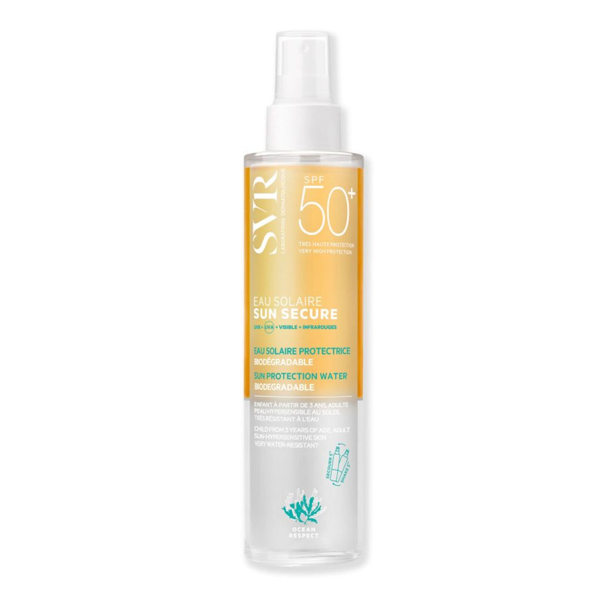 200 ML SVR SUN SECURE Eau Solaire SPF50+ 200ml 