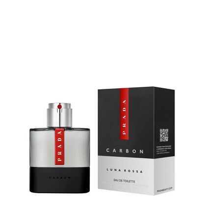 50 ML Prada LUNA ROSSA CARBON Eau de Toilette  1 of 4 