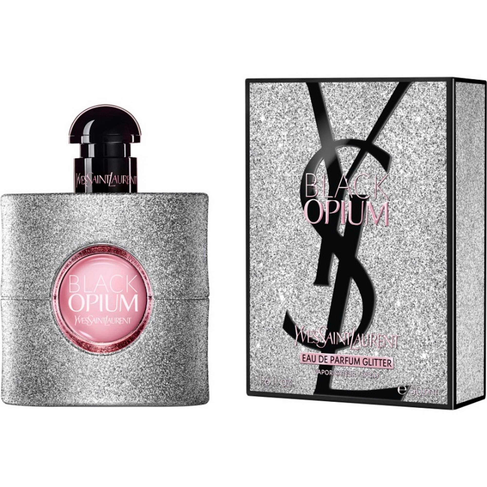 50 ML Yves Saint Laurent BLACK OPIUM GLITTER Eau de Parfum 2 of 3 Eau de Parfum